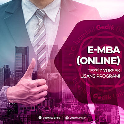 e-MBA (Online) Tezsiz Yüksek Lisans Programı