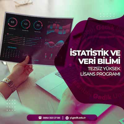 İstatistik ve Veri Bilimi Tezsiz Yüksek Lisans Programı