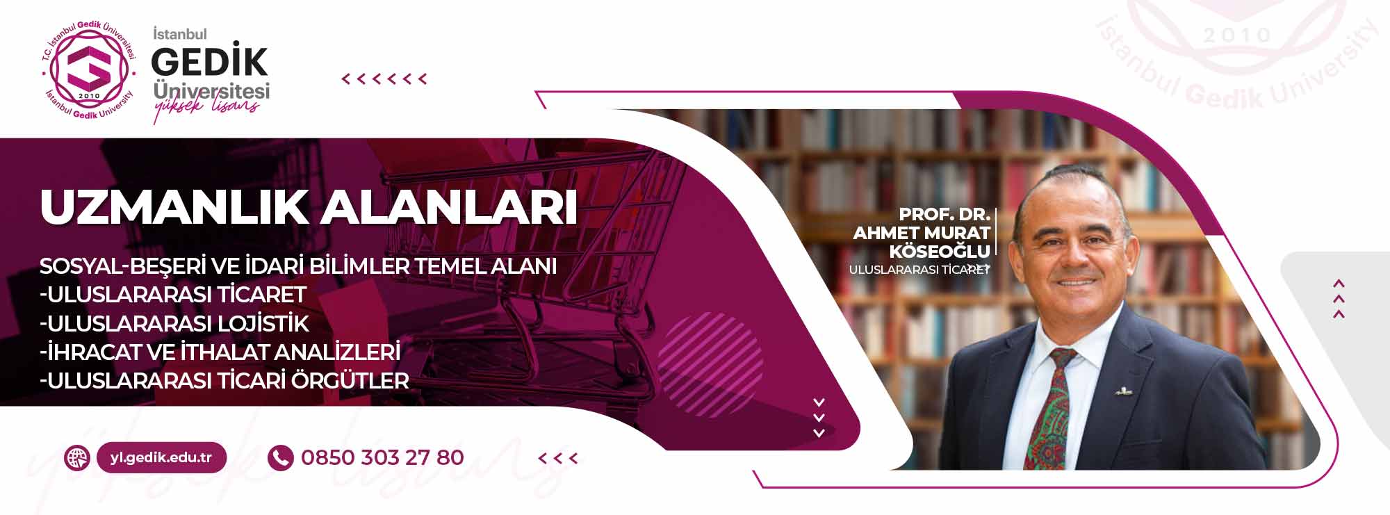 Uluslararası Ticaret Tezli Yüksek Lisans Programı slider