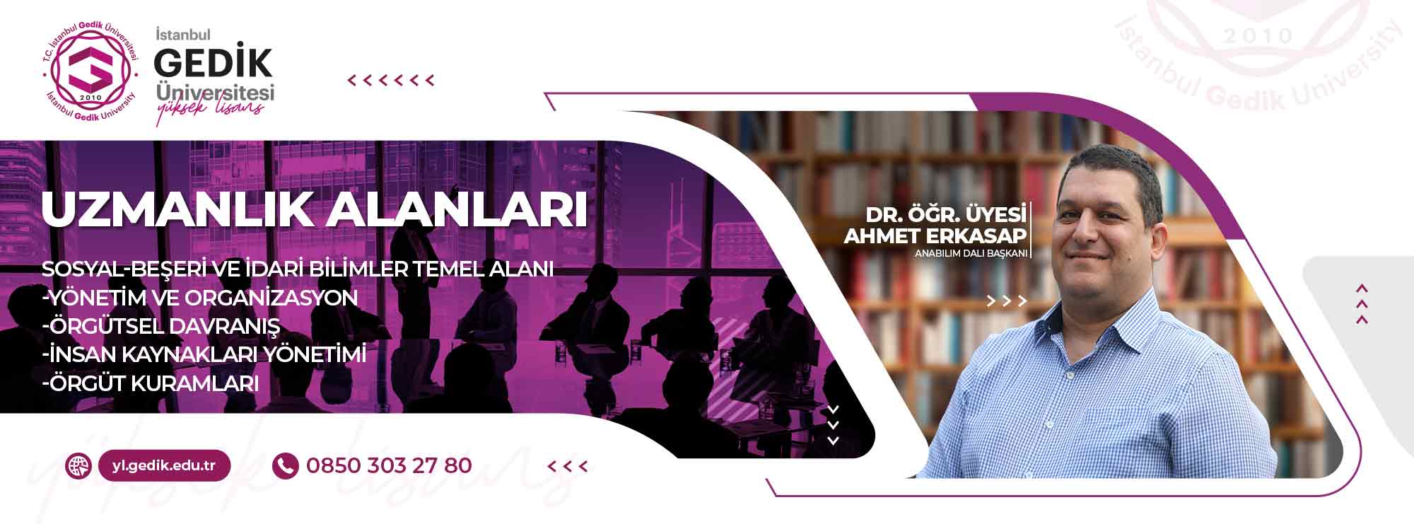 İşletme Yönetimi (MBA - İngilizce) Tezsiz Yüksek Lisans Programı slider