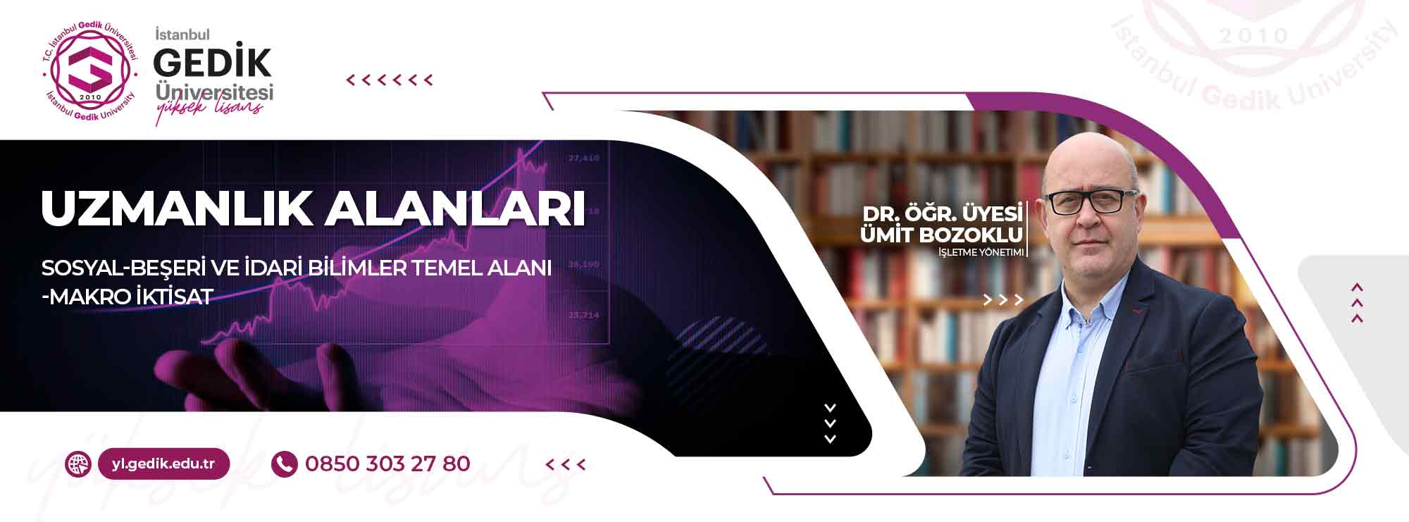 İşletme Yönetimi (MBA - İngilizce) Tezsiz Yüksek Lisans Programı slider