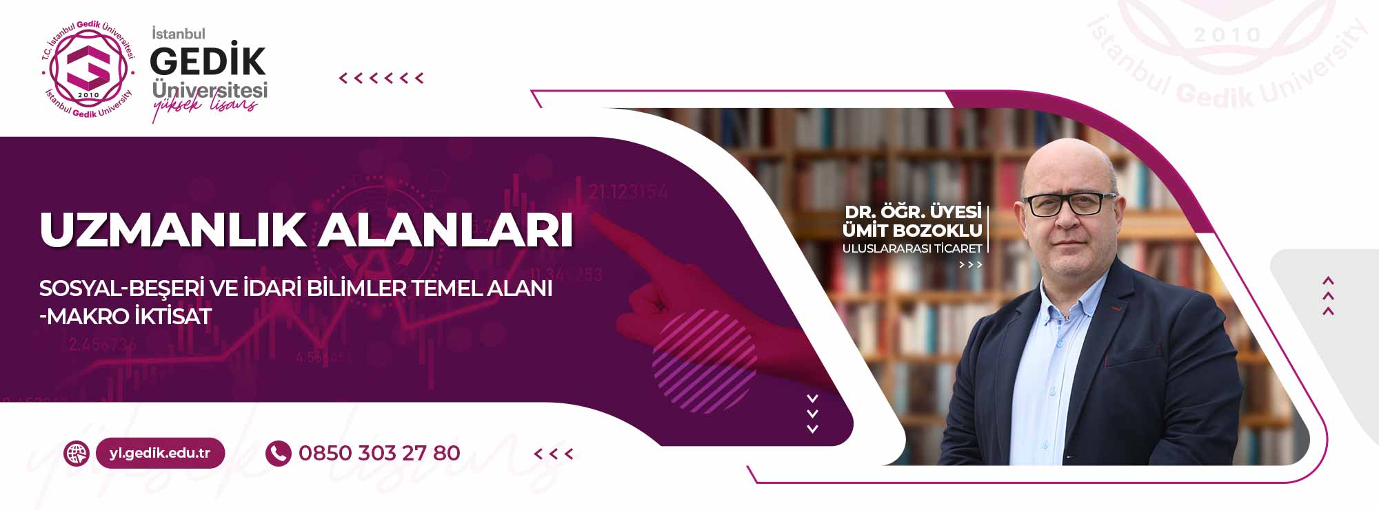 Uluslararası Ticaret Tezli Yüksek Lisans Programı slider